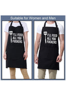 Women Men Solid Linens apron kitchen Pocket For home and kitchen Adjus