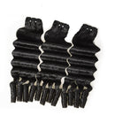 Beumax Double Drawn 12A Grade Fancy Curl BUNDLES with CLOSURES &