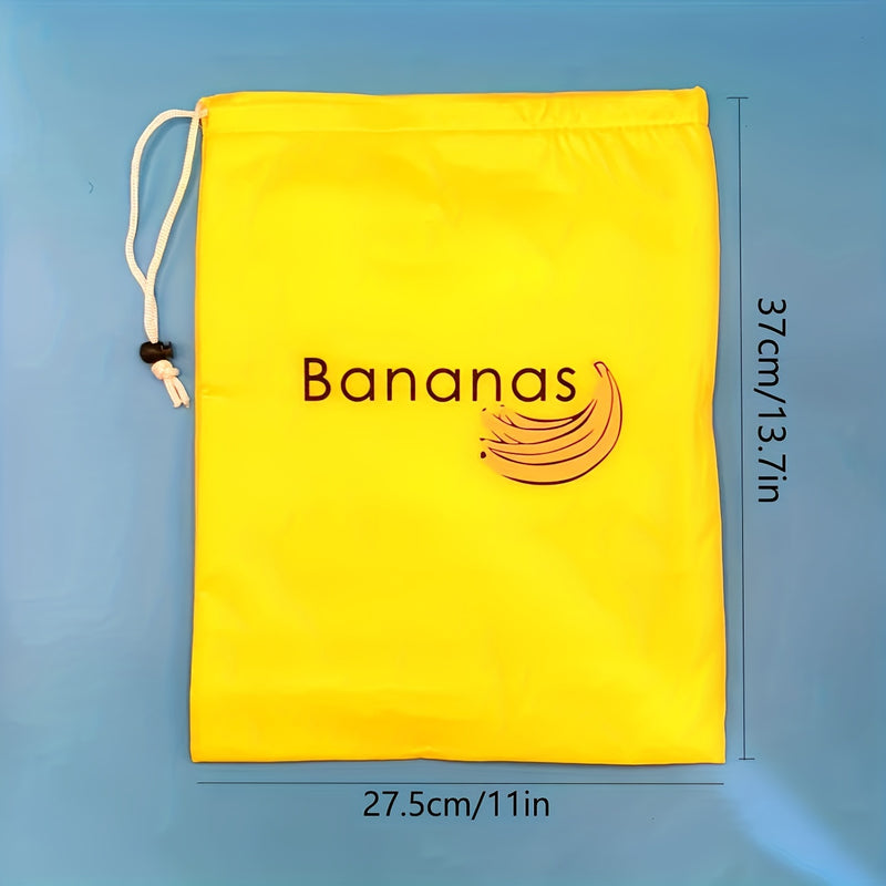 Extend Banana Freshness: Durable & Washable Storage Bag – Lightweight, Food-Safe Kitchen Organizer for Fruit and Veggie Freshness