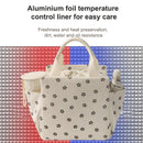 Insulated Lunch Box Large Capacity Heart Pattern Thermal Insulation Lightweight Portable for Men Women Work Picnic Travel