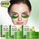 Aloe Vera Eye Masks – Hydrating & Soothing with Rich Aloe Vera Essence,