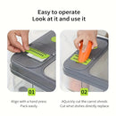 9-in-1 Multifunctional Vegetable Slicer & Fruit Slicer – Manual Food Grater