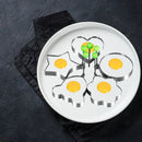 Creative Egg Mold Rings Fun Shapes 5Pcs Circle, Heart, Flower, Star & Mickey