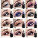 12-Color Waterproof Eyeshadow Stick Set – Shimmer, Glitter & Highlighter Pens