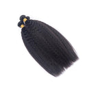10A Grade 3/4 Kinky Straight Bundles With 4x4 Closures and 13x4 Fronta