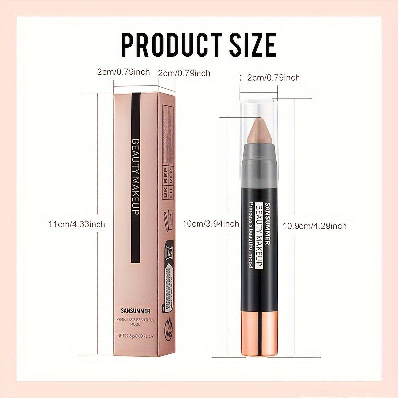 7-Pieces Waterproof Eye Shadow Stick Set