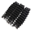 Super Double Drawn 12A Grade Deep Wave BUNDLES with CLOSURES & FRONTAL