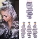 Gray 10A Grade Silver
