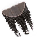 10A Grade MIDDLE PART HD Transparent 13x4 Lace Frontal Closure All Tex
