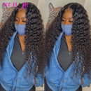 12A Water Wave Bundles Peruvian 100% Human Hair Bundles 1/3/4 Bundles Deal Wet And Wavy Curly Hair Raw Hair Weave Extensions