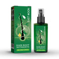 "Applying Care Repair Thickening Hair Spray to hair"