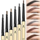 Dual-Ended Waterproof Eyebrow Pencil – Precise, Long-Lasting & Smudge-Proof Brow Makeup