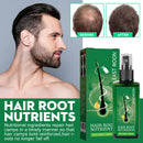 "Applying Care Repair Thickening Hair Spray to hair"