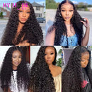 12A Water Wave Bundles Peruvian 100% Human Hair Bundles 1/3/4 Bundles Deal Wet And Wavy Curly Hair Raw Hair Weave Extensions