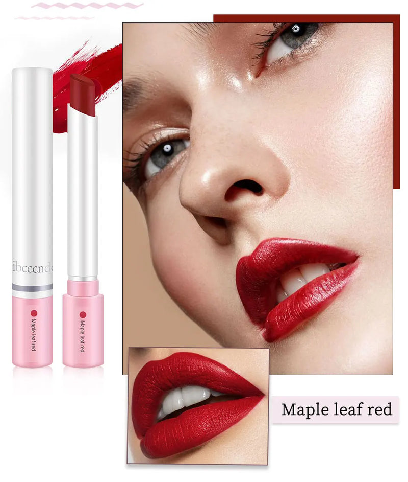 Creative Cigarette Lipstick Set 4 Colors Matte Long Lasting Waterproof Matt Lip Stick Tube Nude Red Lips Makeup