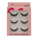 SHIDISHANGPIN 3 pairs 29 styles 3D Faux Mink Hair Soft False Eyelashes Fluffy Wispy Thick Lashes Handmade Lash Eye Makeup Tools
