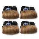 Curly Hair Bundles Indian Human Hair Weave Bundles 4Pcs/Lot Short Hair Products Wavy Bundles Human Hair Extensions