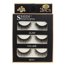 SHIDISHANGPIN 3 pairs 29 styles 3D Faux Mink Hair Soft False Eyelashes Fluffy Wispy Thick Lashes Handmade Lash Eye Makeup Tools
