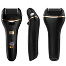 Using Care Tool Dead Hard Skin Callus USB on feet