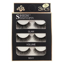 SHIDISHANGPIN 3 pairs 29 styles 3D Faux Mink Hair Soft False Eyelashes Fluffy Wispy Thick Lashes Handmade Lash Eye Makeup Tools