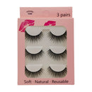 SHIDISHANGPIN 3 pairs 29 styles 3D Faux Mink Hair Soft False Eyelashes Fluffy Wispy Thick Lashes Handmade Lash Eye Makeup Tools