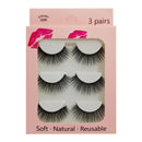 SHIDISHANGPIN 3 pairs 29 styles 3D Faux Mink Hair Soft False Eyelashes Fluffy Wispy Thick Lashes Handmade Lash Eye Makeup Tools