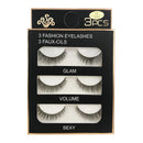 SHIDISHANGPIN 3 pairs 29 styles 3D Faux Mink Hair Soft False Eyelashes Fluffy Wispy Thick Lashes Handmade Lash Eye Makeup Tools