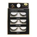 SHIDISHANGPIN 3 pairs 29 styles 3D Faux Mink Hair Soft False Eyelashes Fluffy Wispy Thick Lashes Handmade Lash Eye Makeup Tools