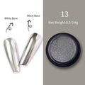 1Box Nail Mirror Glitter Powder Metallic Colorful Dust Metal Effect Nail Glitter Gold Nail Art UV Gel Polish Chrome Flakes Dust