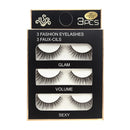 SHIDISHANGPIN 3 pairs 29 styles 3D Faux Mink Hair Soft False Eyelashes Fluffy Wispy Thick Lashes Handmade Lash Eye Makeup Tools