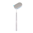 Eyelash Extensions Checking Mirror Heart Shape Stainless Steel Multifunction Lashes Mirror Beauty Makeup Supplies