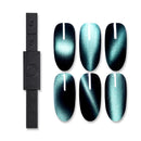 LILYCUTE Double Headed Magnet Stick 9D Cat Magnetic Effect for Nail Gel Polish Nail Art Line Strip Strong Magnetic Pen Tools