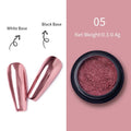 1Box Nail Mirror Glitter Powder Metallic Colorful Dust Metal Effect Nail Glitter Gold Nail Art UV Gel Polish Chrome Flakes Dust