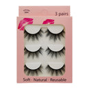 SHIDISHANGPIN 3 pairs 29 styles 3D Faux Mink Hair Soft False Eyelashes Fluffy Wispy Thick Lashes Handmade Lash Eye Makeup Tools
