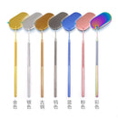 Eyelash Extensions Checking Mirror Heart Shape Stainless Steel Multifunction Lashes Mirror Beauty Makeup Supplies