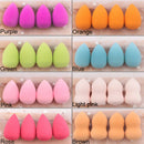 50/20Pcs Mini Makeup Sponge Power Puff Beauty Cosmetic Foundation Puff Makeup Concealer Liquid Mixed Beauty Sponge Make Up Tools