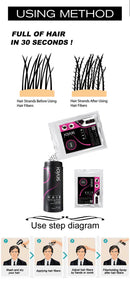 Applying Treatment Unisex Hair Loss Products to scalp