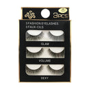 SHIDISHANGPIN 3 pairs 29 styles 3D Faux Mink Hair Soft False Eyelashes Fluffy Wispy Thick Lashes Handmade Lash Eye Makeup Tools