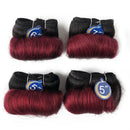 Curly Hair Bundles Indian Human Hair Weave Bundles 4Pcs/Lot Short Hair Products Wavy Bundles Human Hair Extensions