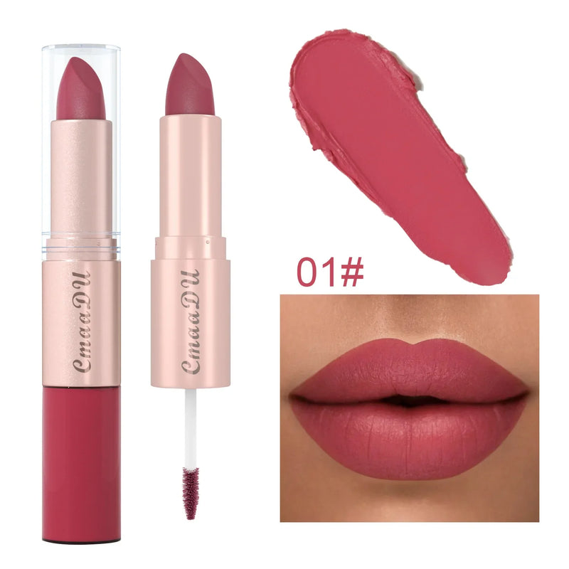 Double Ended Matte & Gloss Lipstick