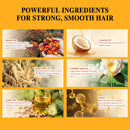 Healthy hair results using Thickening Spray Hair Mask Batana Conditioner