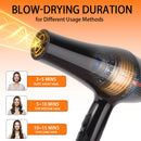 12pcs-in-1 multiple accessory hair dryer. With accessories such as combs, hair clips, hair patches, air cushion combs, etc.