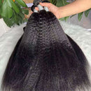 Brazilian Human Hair Bundles Kinky Straight 30 inch Virgin Hair 3 4 Bundles Coarse Yaki Sew In Quick Weave Raw Hair Extensions