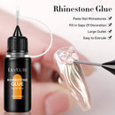 LILYCUTE 10ML Nail Rehinestone Glue Gel Nail Glue Super Strong Adhesive Gel DIY For Nail Charms Rhinestones Beads Flower