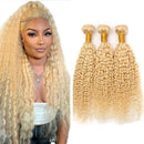 Water Wave Blonde Human Hair Bundles 613 Water Wave Human Hair Bundles 8-30 inch 100g/pc Brazilian Virgin Hair 1/3/4pcs Bundles