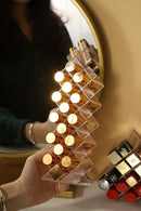 16 Grids Cosmetic Lipstick Jewelry Box Makeup Brushes Holder Lipstick Storage Box Acrylic Makeup Organizer Storage Case