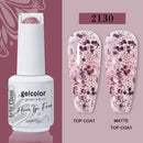 Arte Clavo Red Series Nail Polish Party Colors Gel Varnishes All For Nails Soak Off UV LED Semi Permanent Nail Art Remover Gel