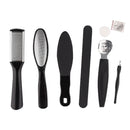 Pedicure Kit 8/10/23 in 1 Stainless Steel Professional Pedicure Tools Set Foot Rasp Peel Callus Dead Skin Remover