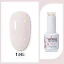 Clou Beaute 15ml Red Black White Green Neon Gel Nail Polish Base Top Coat Velvet Top 400 Colors Semi Permanent Gel Nail Varnish