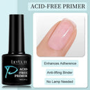 LILYCUTE 7ML No Wipe Top Coat Base Gel UV Gel Semi Permanent Soak Off UV LED Nail Art Varnish Nail Polish Manicure